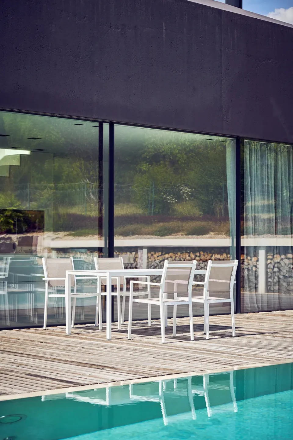 Silla Aria, White*Fiam