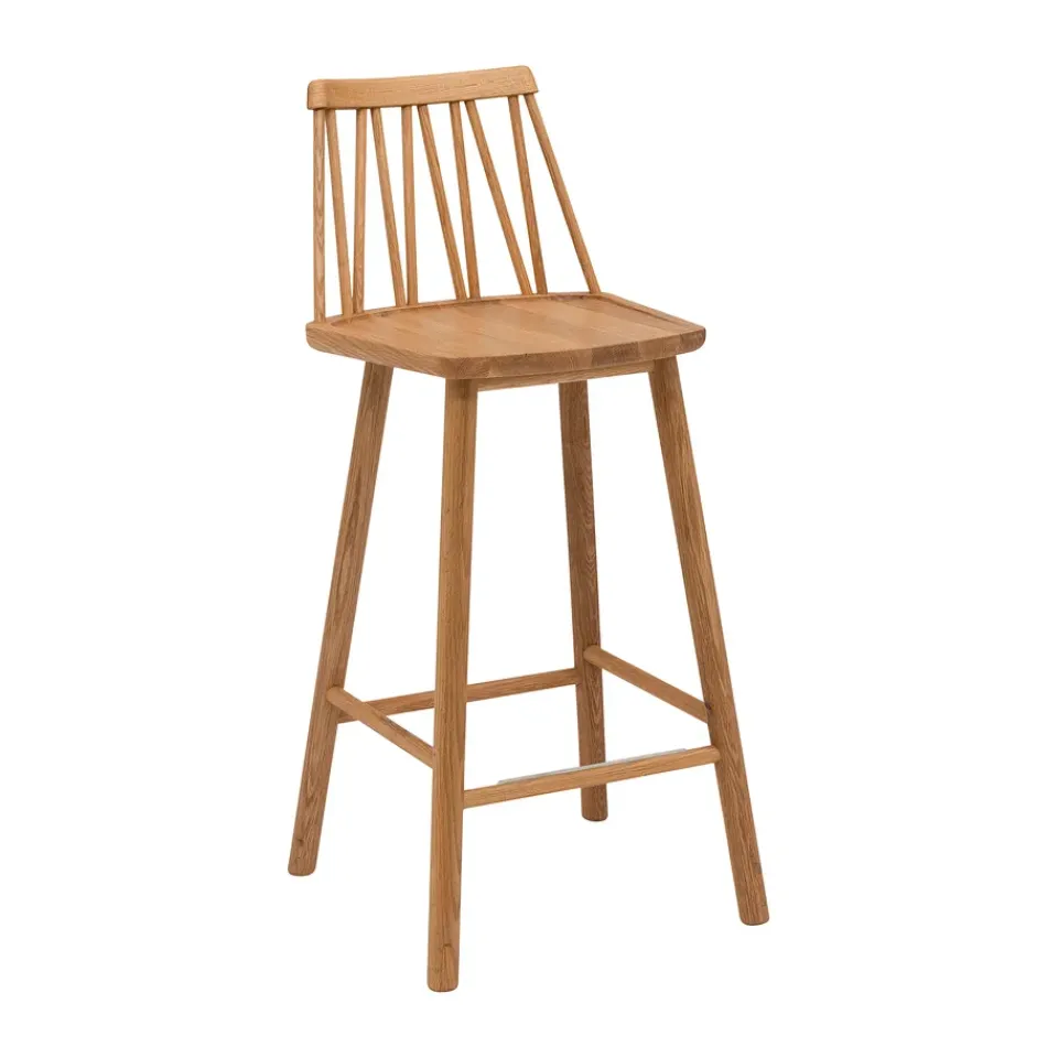 Silla bar ZigZag 63 cm, Roble aceitado*Hans K New
