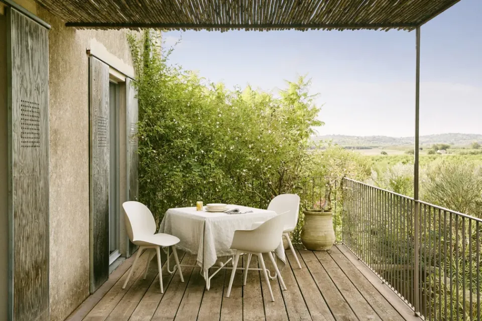 Silla Bat Dining Outdoor, Alabaster white*GUBI Outlet