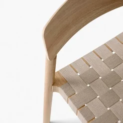 Silla Betty TK1, Roble, asiento de lino natural trenzado*&Tradition Sale