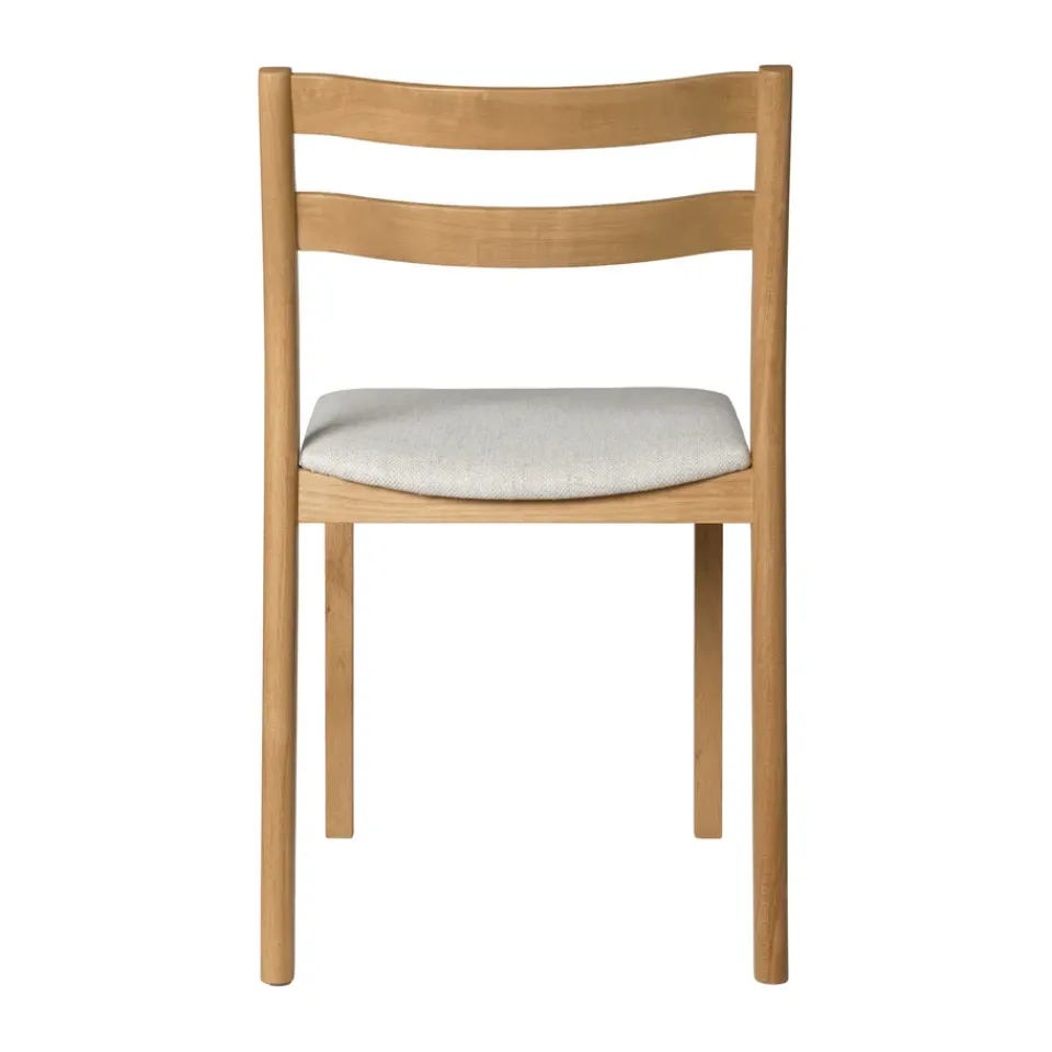 Silla Boda, Asiento tapizado, roble off-white*Ferm Living Outlet