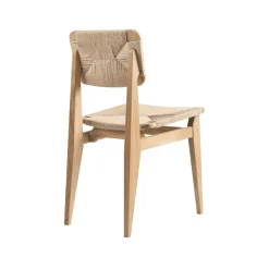 Silla C-Chair, Oak oiled, asiento y respaldo trenzado natural*GUBI New