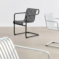 Silla con brazos Palissade Cantilever Dining , Antracita*HAY New