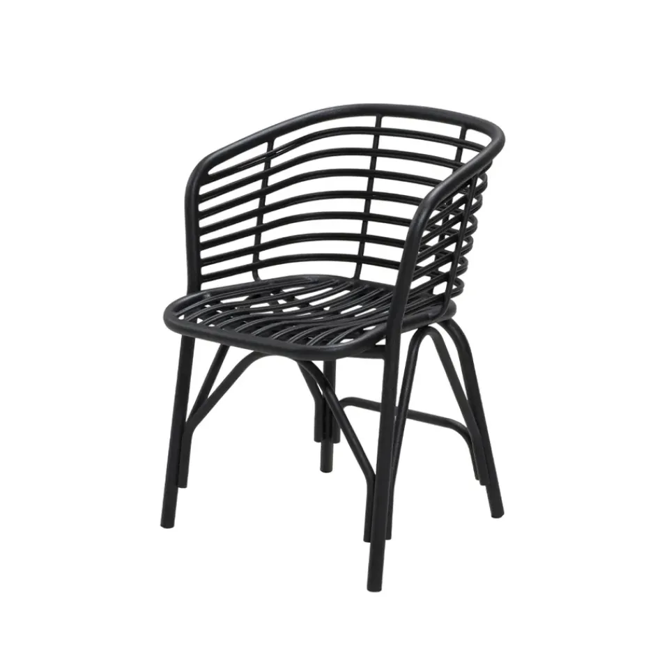 Silla con reposabrazos Blend, Lava grey*Cane-line New