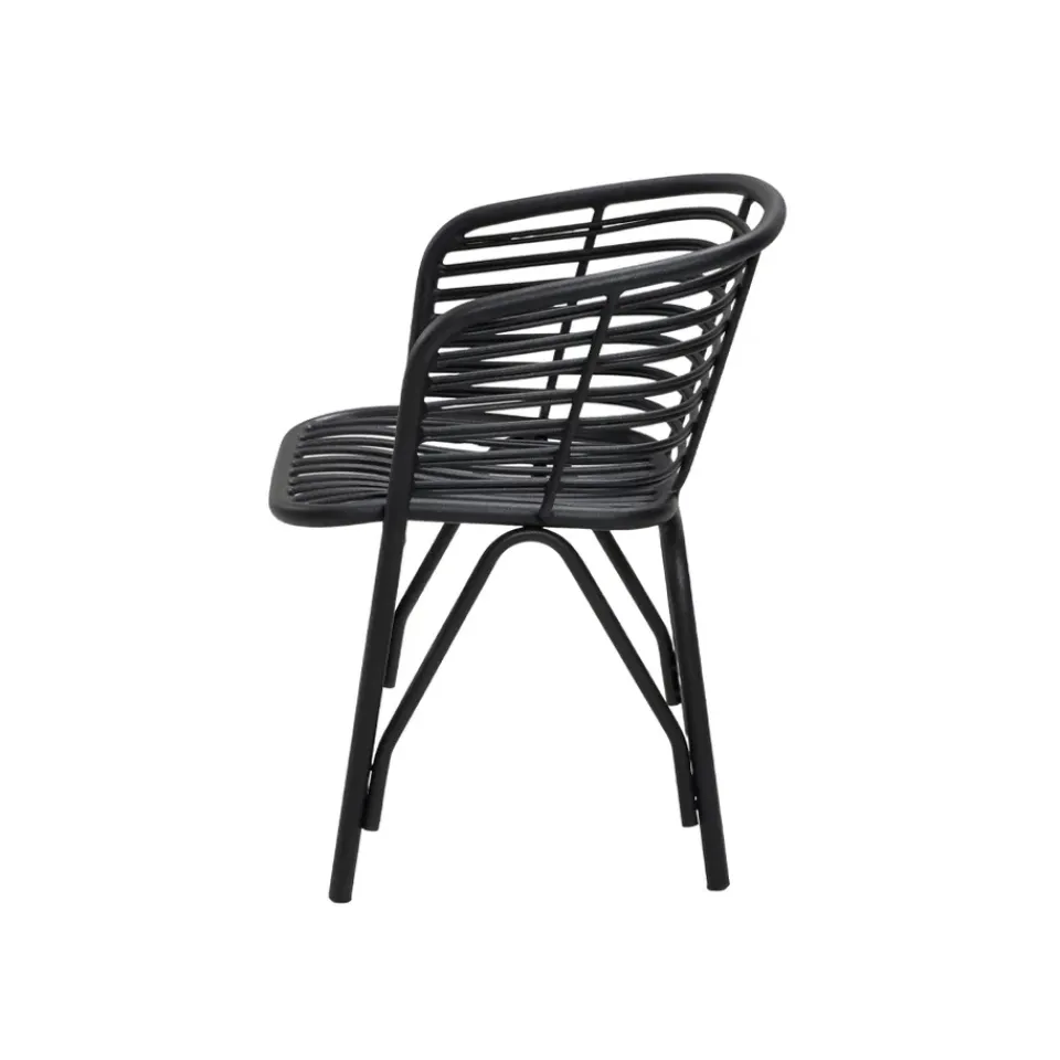 Silla con reposabrazos Blend, Lava grey*Cane-line New