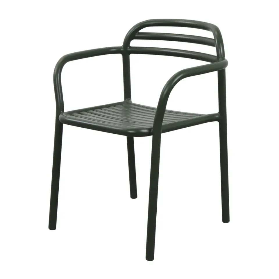 Silla con reposabrazos Bliss, Dark green*Cane-line Online