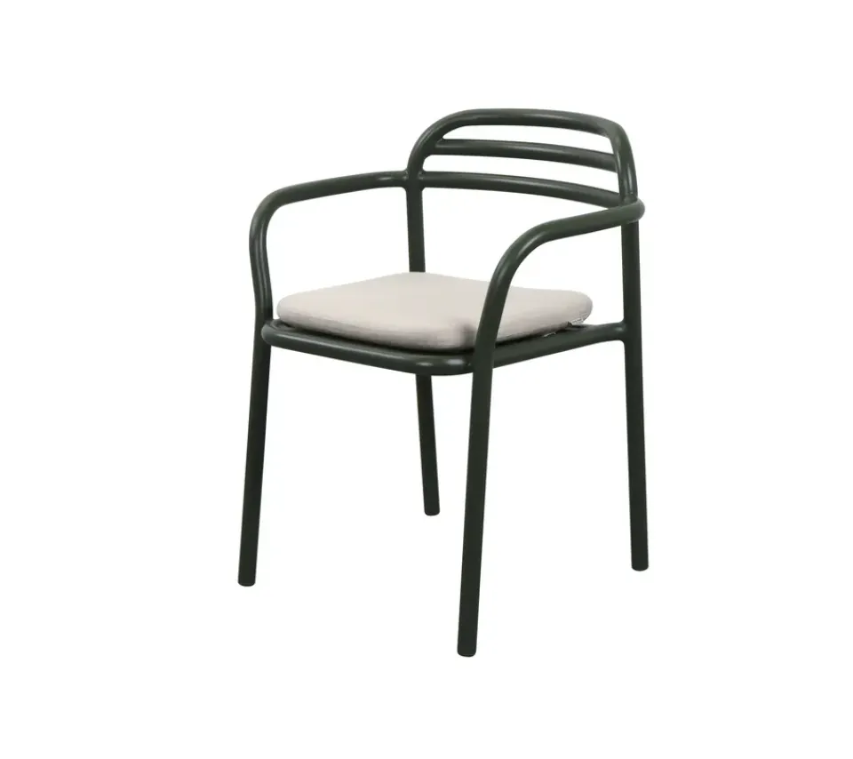 Silla con reposabrazos Bliss, Dark green*Cane-line Online