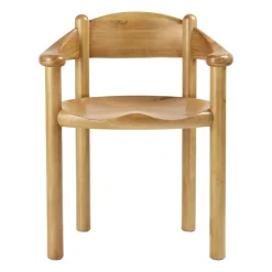 Silla con reposabrazos Daumiller, Golden pine*GUBI Hot