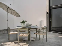 Silla con reposabrazos DK, Dusty green*Brafab Outlet