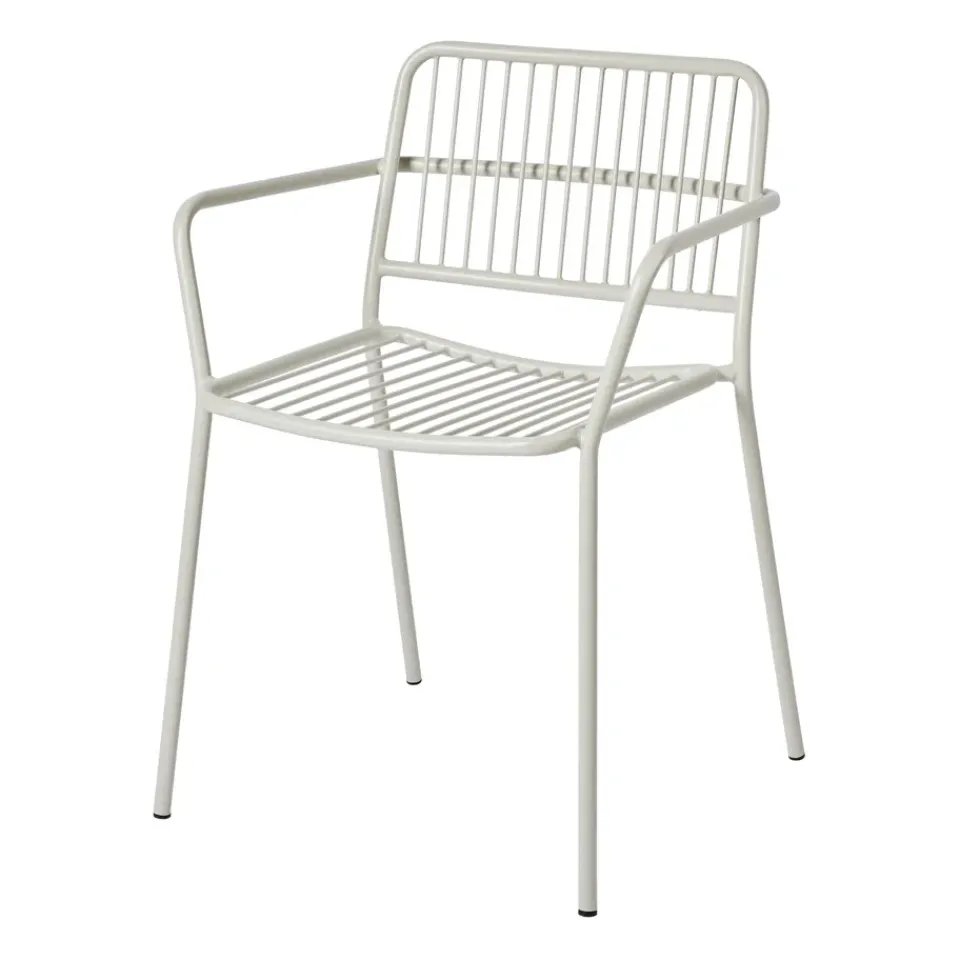 Silla con reposabrazos Eden, Beige grey*Broste Copenhagen Outlet
