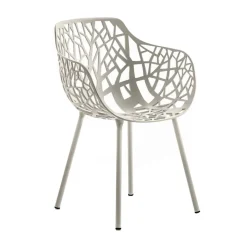 Silla con reposabrazos Forest, Powder grey*Fast Outlet