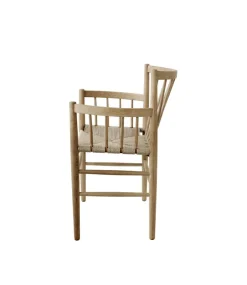Silla con reposabrazos J82, Oak nature oiled*FDB Møbler Sale