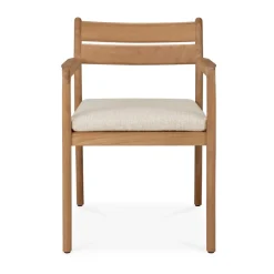 Silla con reposabrazos Jack Outdoor Dining, Natural*Ethnicraft Hot