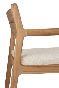 Silla con reposabrazos Jack Outdoor Dining, Natural*Ethnicraft Hot
