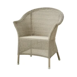 Silla con reposabrazos Lansing weave, Taupe*Cane-line Clearance