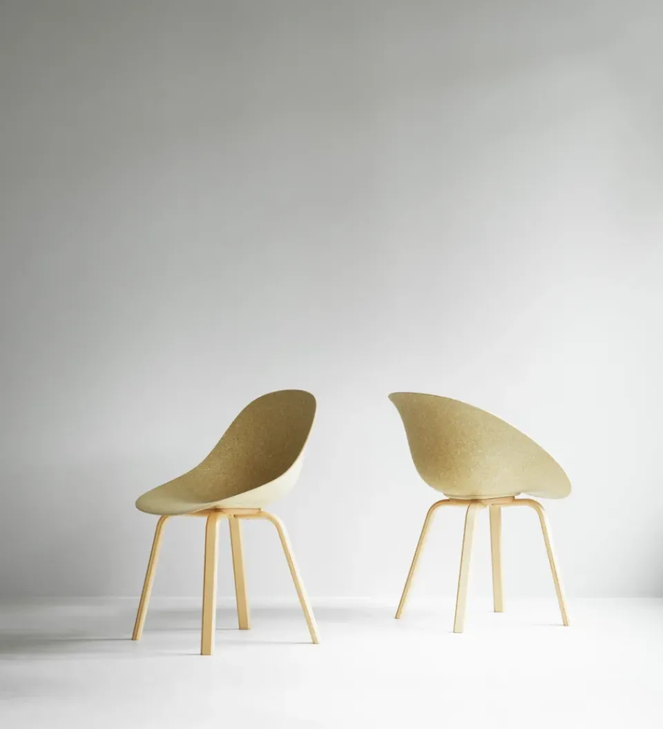 Silla con reposabrazos Mat Armchair, Seaweed-beech*Normann Copenhagen Discount