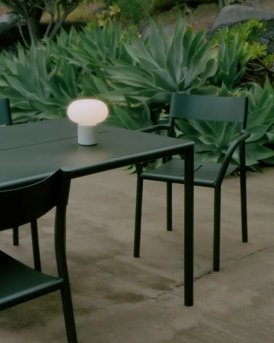 Silla con reposabrazos May Armchair Outdoor, Dark Green*New Works