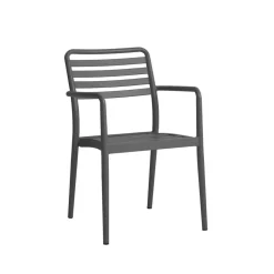 Silla con reposabrazos Messina, Anthracite*1898 New
