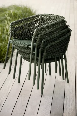 Silla con reposabrazos Ocean soft rope, Sand*Cane-line Best