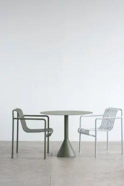 Silla con reposabrazos Palissade Dining, Olive*HAY Discount