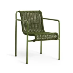 Silla con reposabrazos Palissade Cord Dining, Olive*HAY New