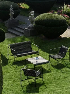 Silla con reposabrazos Palissade Cord Dining, Anthracite*HAY Clearance