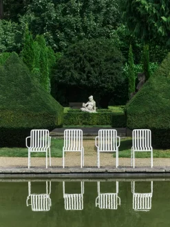 Silla con reposabrazos Palissade, Cream white*HAY Outlet