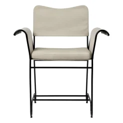 Silla con reposabrazos Tropique, Black-Leslie 12*GUBI Online