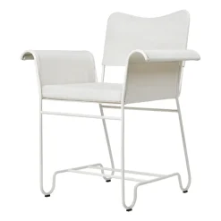 Silla con reposabrazos Tropique, White semi matt-Leslie 06*GUBI Best