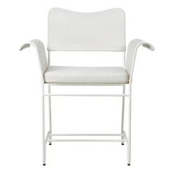 Silla con reposabrazos Tropique, White semi matt-Leslie 06*GUBI Best