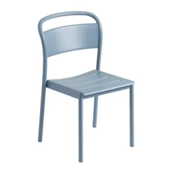 Silla de acero Linear steel side chair, Pale blue*Muuto Discount