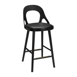 Silla de bar Colibri 63 cm, Roble barniz -cojín*Hans K Online