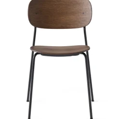 Silla de comedor con patas negras Co , Roble teñido oscuro*Audo Copenhagen New