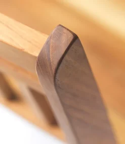 Silla de exterior M23 Lilleø, Teak-acero inoxidable*FDB Møbler Online