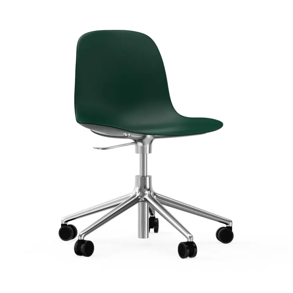 Silla de oficina Form chair swivel 5W, , aluminio, ruedas*Normann Copenhagen Outlet