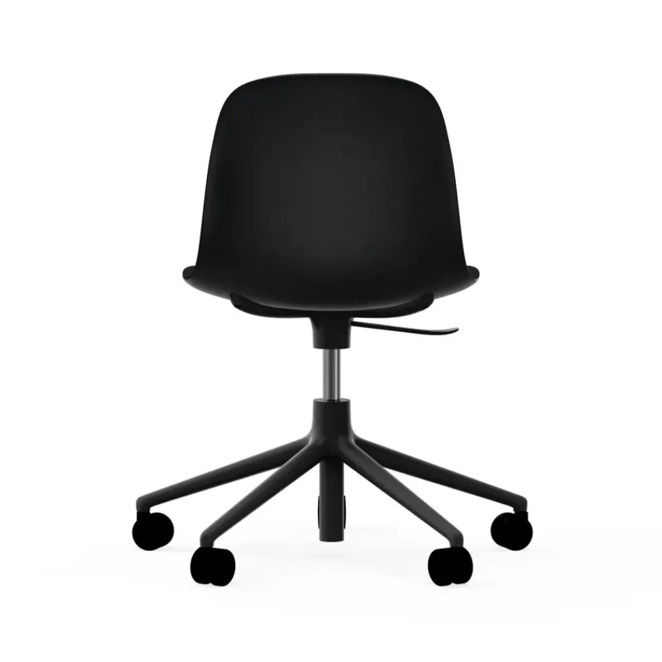 Silla de oficina Form chair swivel 5W, , aluminio , ruedas*Normann Copenhagen Clearance