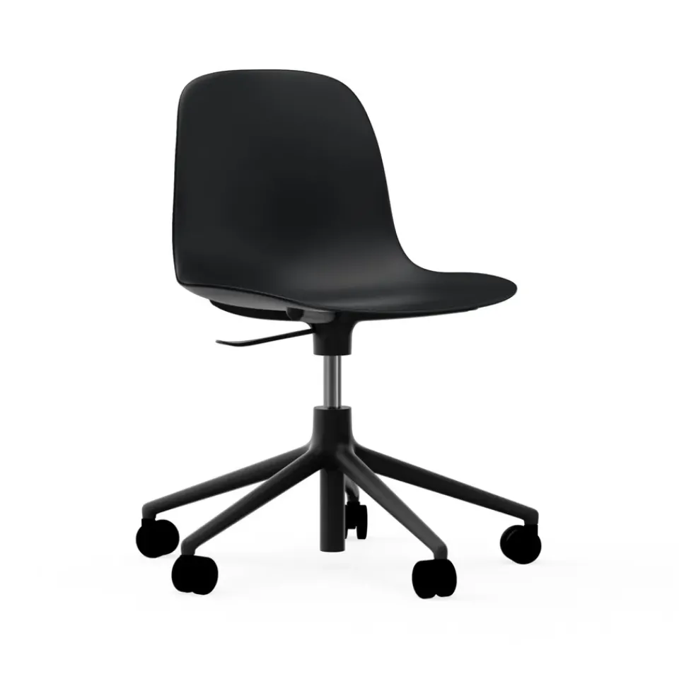 Silla de oficina Form chair swivel 5W, , aluminio , ruedas*Normann Copenhagen Clearance