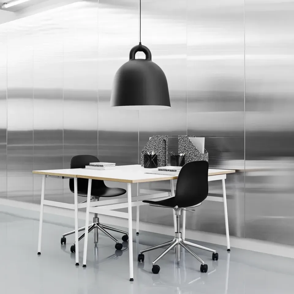 Silla de oficina Form chair swivel 5W, , aluminio , ruedas*Normann Copenhagen Clearance
