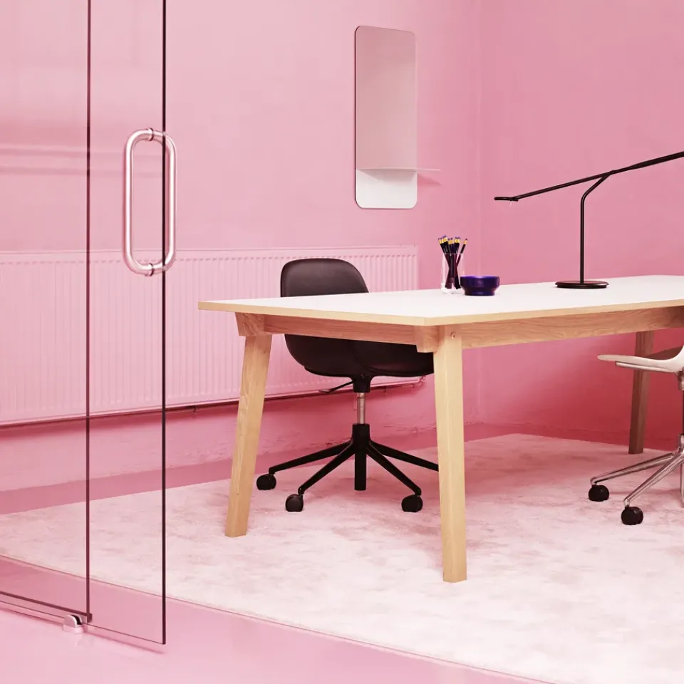Silla de oficina Form chair swivel 5W, , aluminio , ruedas*Normann Copenhagen Clearance