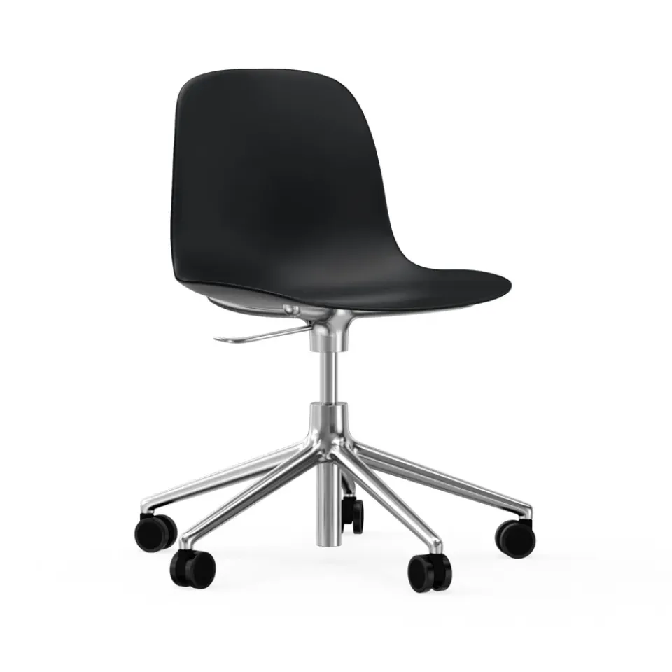Silla de oficina Form chair swivel 5W, , aluminio, ruedas*Normann Copenhagen Online
