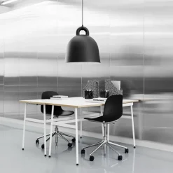 Silla de oficina Form chair swivel 5W, , aluminio, ruedas*Normann Copenhagen Online