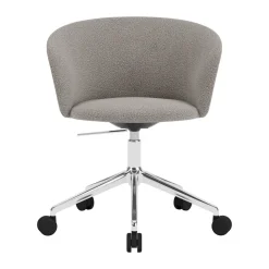 Silla de oficina Kendo Swivel con 5 ruedas, Porcelain-polished aluminium*Hem Sale