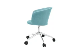Silla de oficina Kendo Swivel con 5 ruedas, Icicle-polished aluminium*Hem New