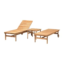 Silla de sol M8 Sammen, Teak-nature oiled*FDB Møbler Sale