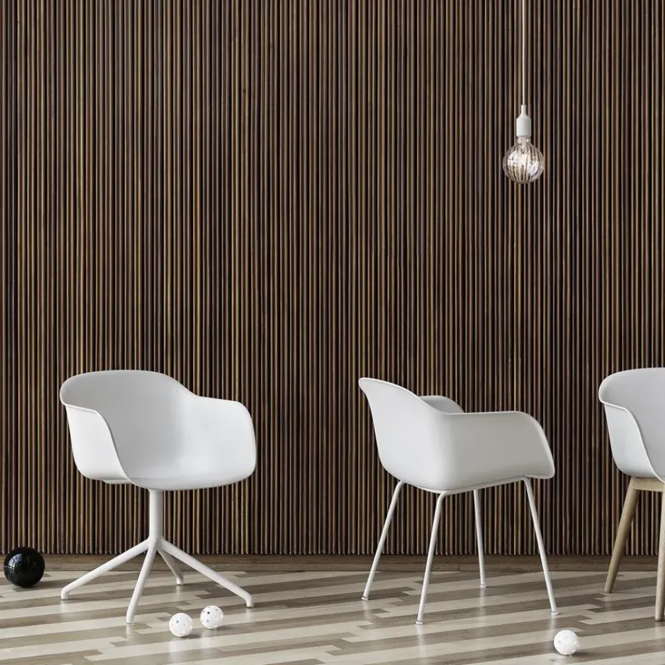 Silla Fiber chair con reposabrazos,*Muuto Clearance