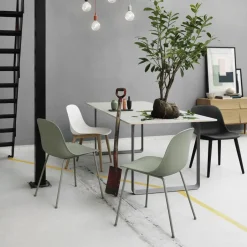 Silla Fiber side chair, dusty green*Muuto
