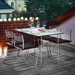 Silla High Tech, Galvanizado en caliente*Grythyttan Stålmöbler Outlet