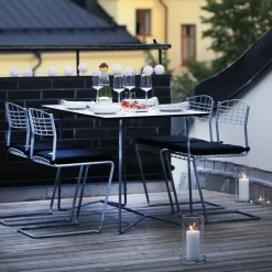 Silla High Tech, Galvanizado en caliente*Grythyttan Stålmöbler Online