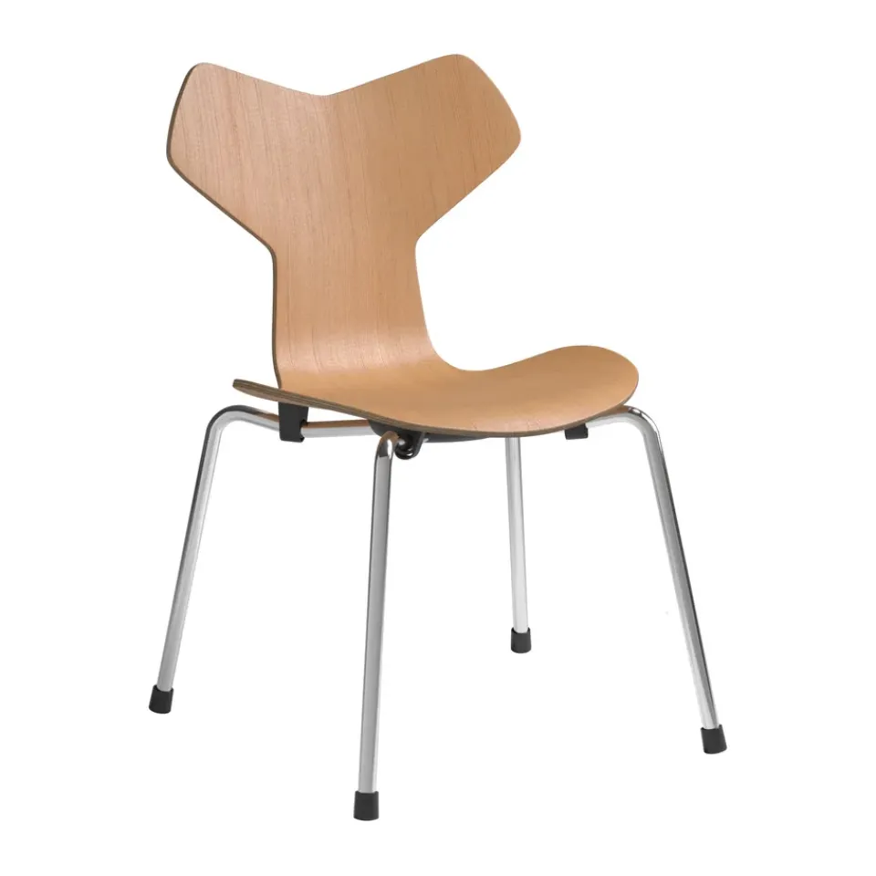 Silla infantil Grand Prix, Oregon pine-cromo*Fritz Hansen Outlet