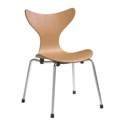Silla infantil Liljan, Oregon pine-cromo*Fritz Hansen